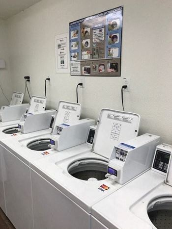 Convenient on-site laundry facilities